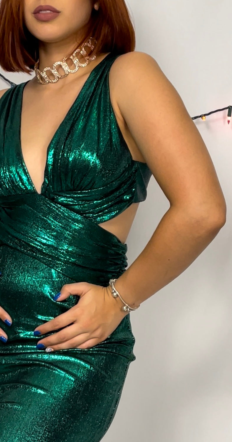 Mermaid Green Dress