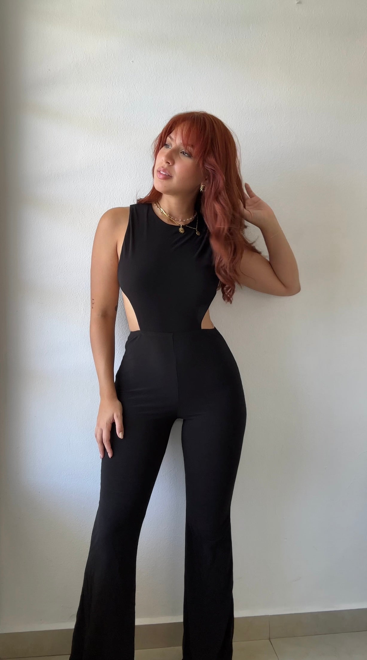 Side Cut Out Jumpsuit