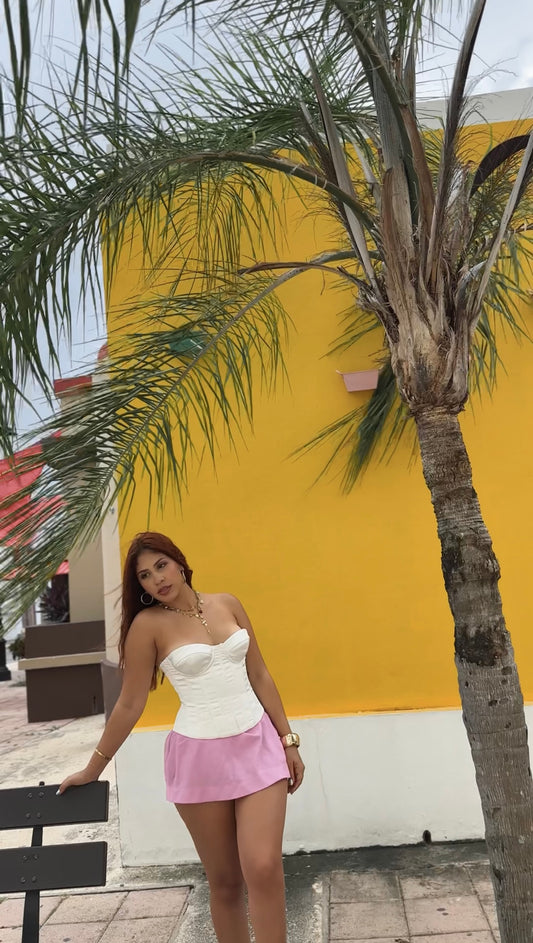 Pink Skort