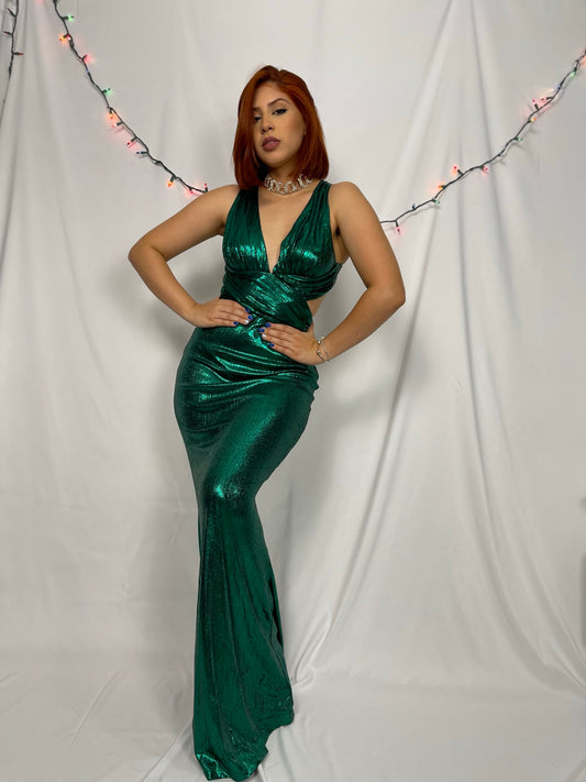 Mermaid Green Dress